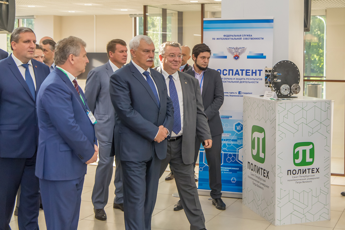 Губернатор Г.С. Полтавченко открыл Съезд Центров поддержки технологий и инноваций в Политехе