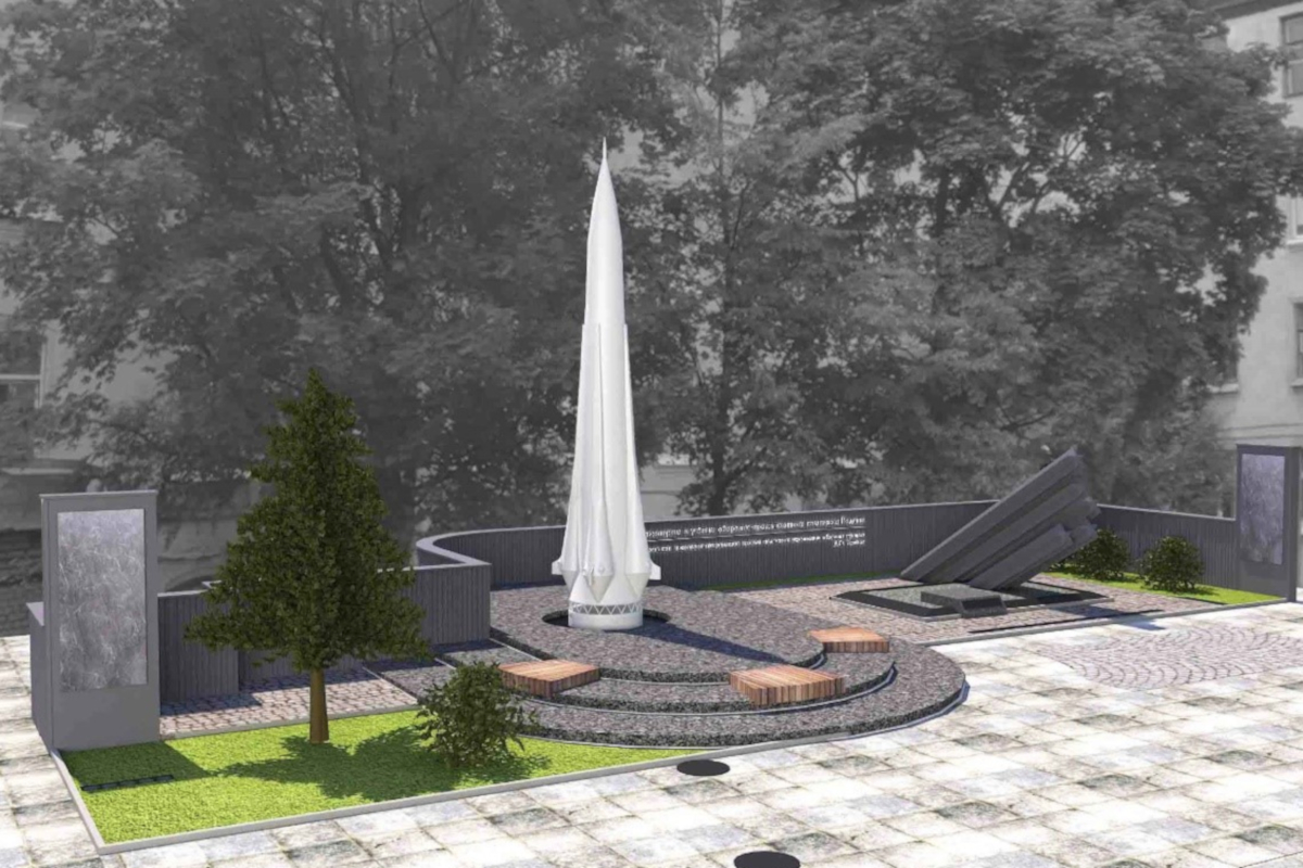 Проект памятника работникам оборонно-промышленного комплекса