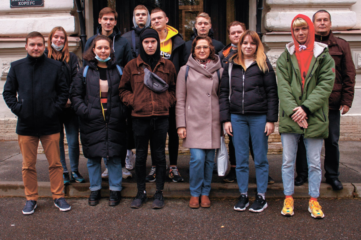 Экскурсия для студентов из СПб ГБПОУ «Академия промышленных технологий»