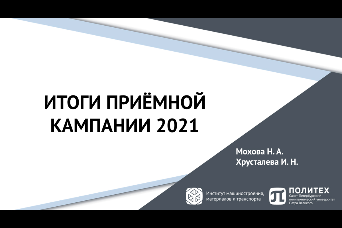 Первое заседание Ученого совета ИММиТ в новом 2021/2022 учебном году