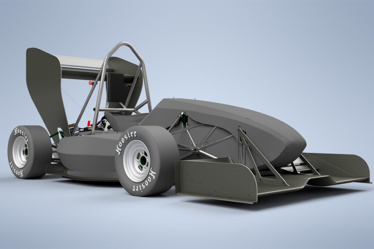 Студенты СПбПУ спроектировали самый легкий гоночный автомобиль