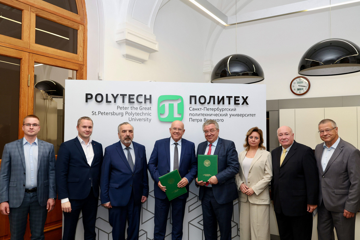 Стратегическое партнерство: СПбПУ и НПО «Аврора» подписали соглашение о сотрудничестве