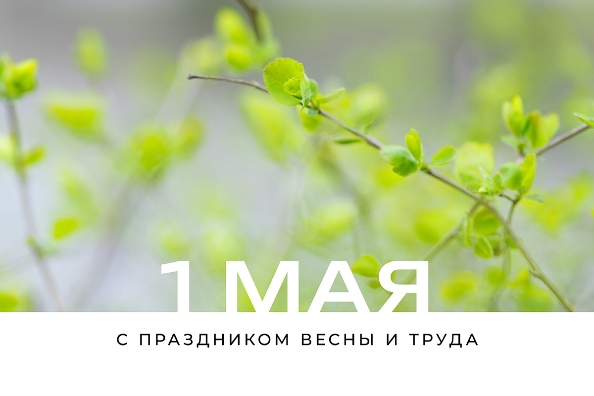 Поздравление с 1 Мая сотрудников и студентов ИММиТ