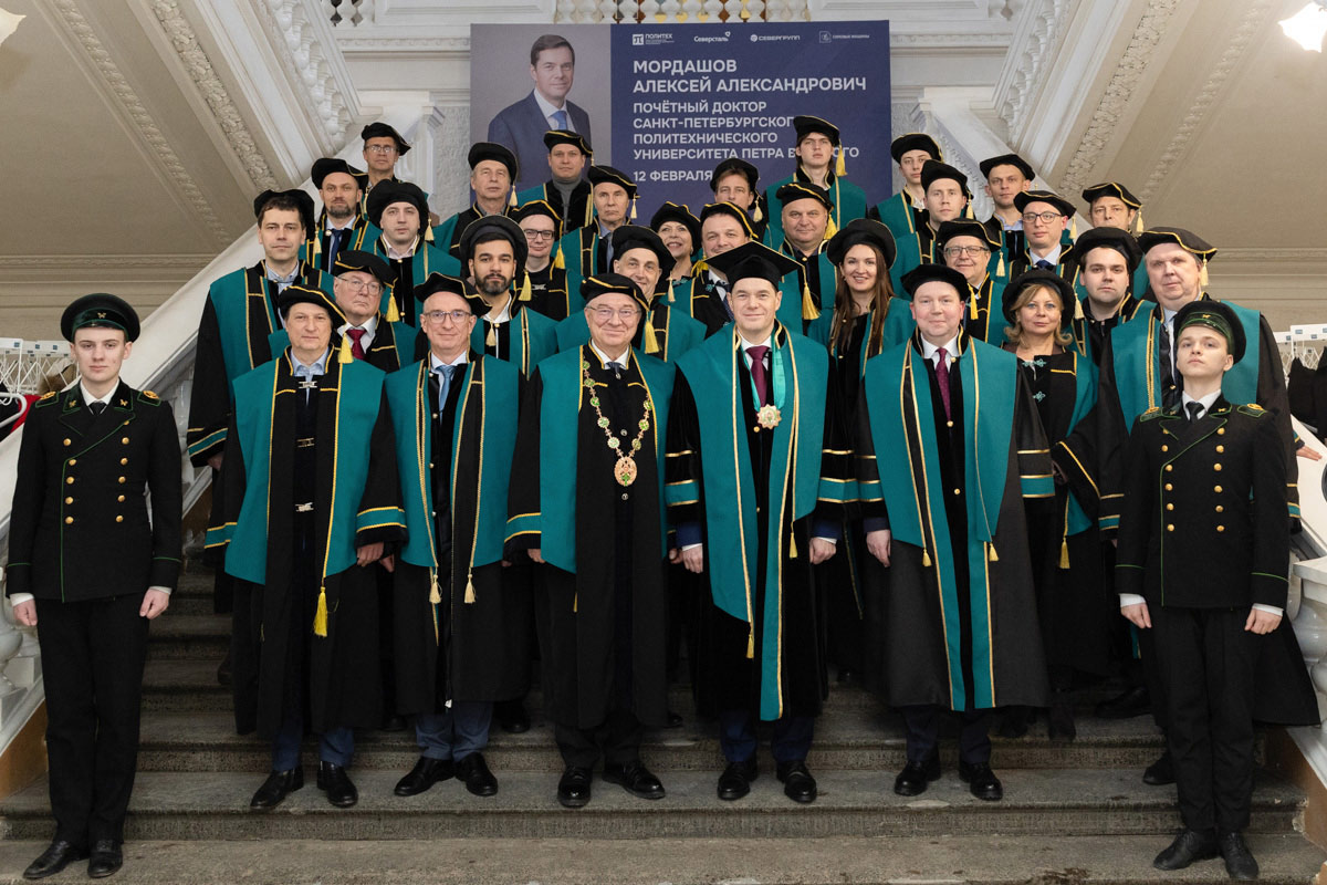 Алексей Мордашов стал Почётным доктором Политеха