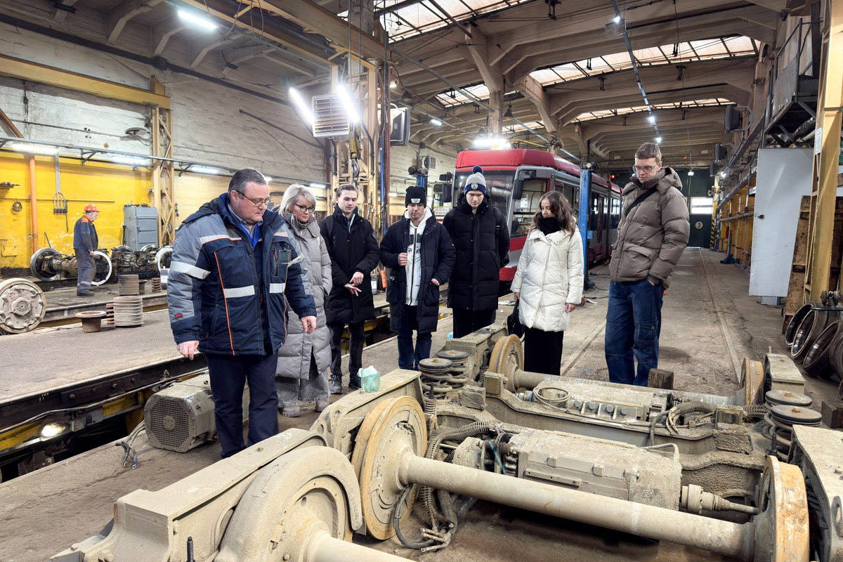 Студенты ИММиТ участвуют в разработке цифровых моделей для петербургского «Горэлектротранса»